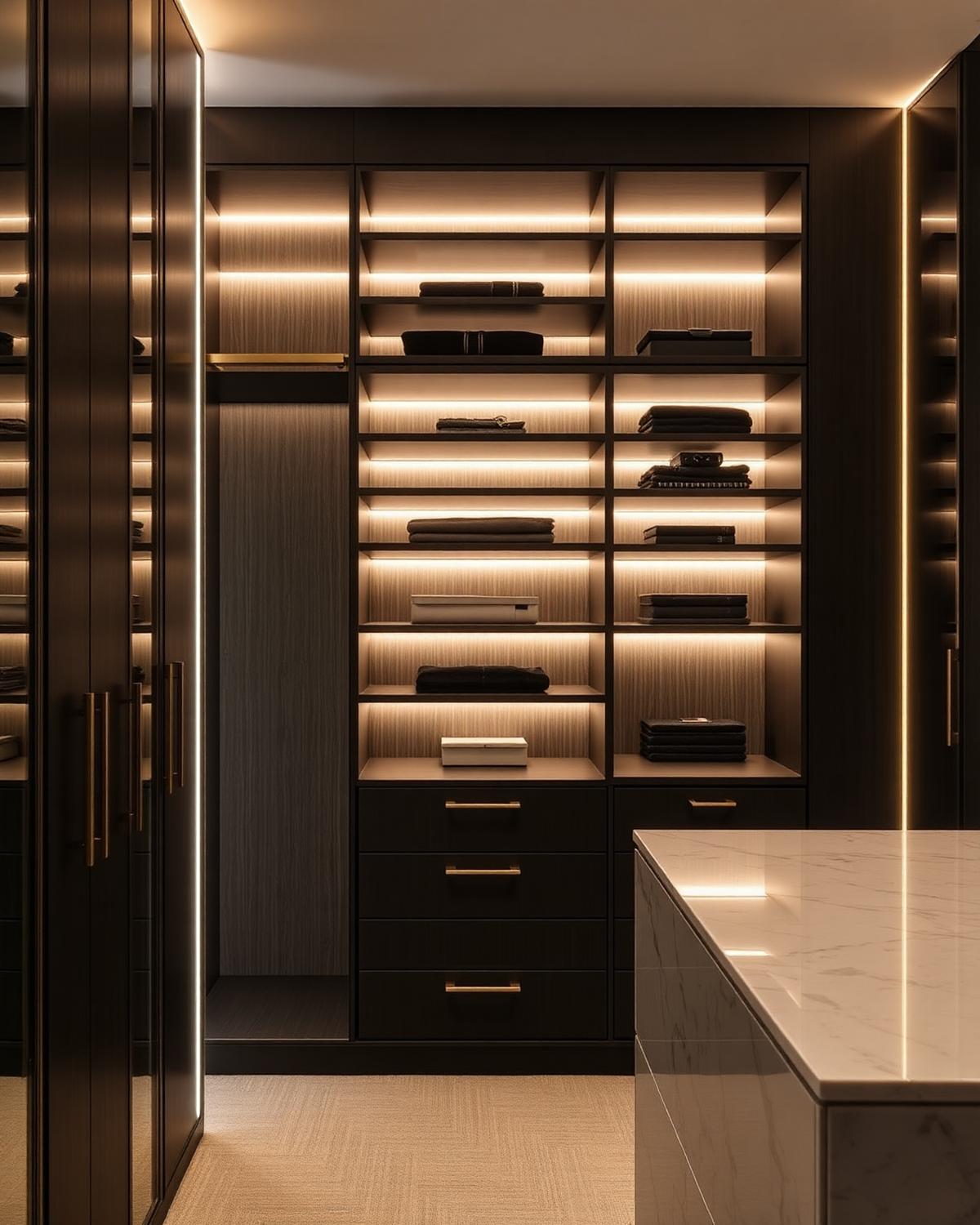 Storage — Wardrobe interior project in Interior inspiration